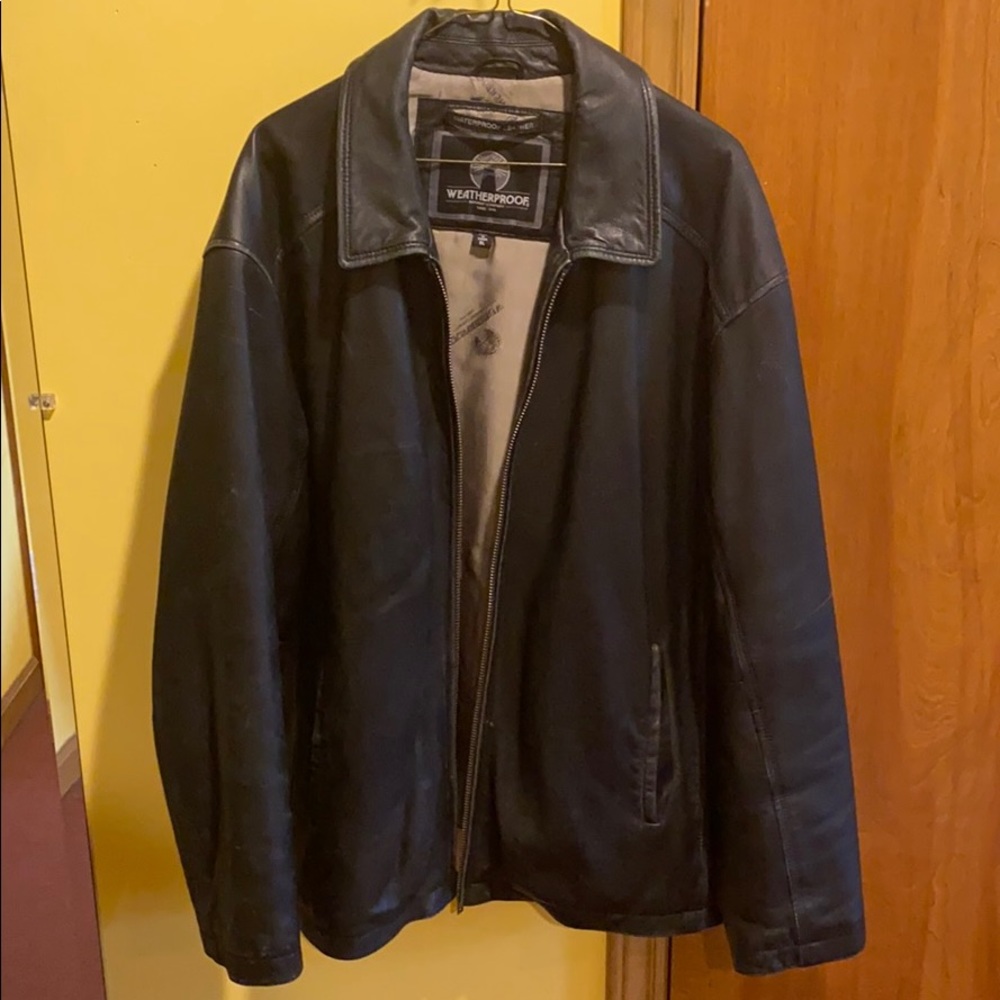 Weatherproof Leather Jacket